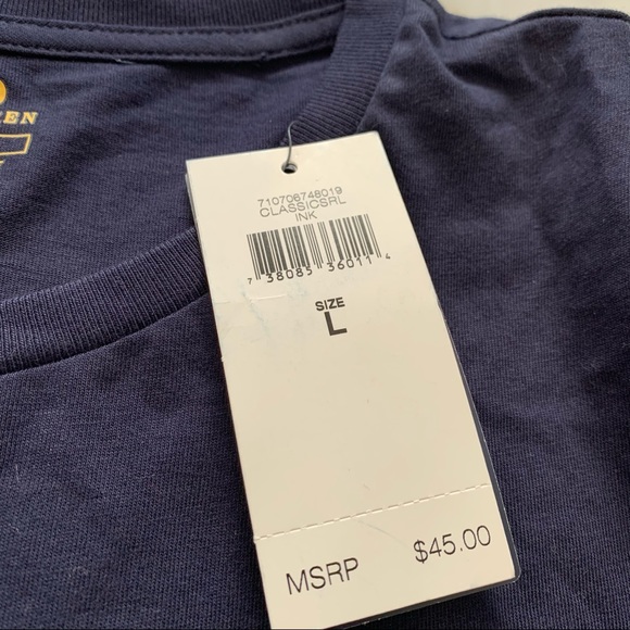 Polo Ralph Lauren Men's Custom Slim Fit Logo T-Shirt Short Sleeve Blue - Picture 5 of 8